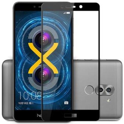 Film De Protection En Verre Trempé Finition Carbone Pour Honor 6a De Couleur Noir Sans Blister