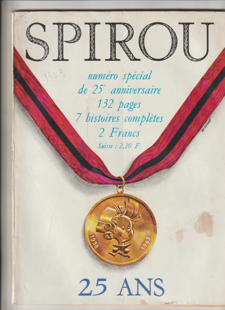 Vendre Lot 21 Spirou 14 Mars 1963 1300-1301-1302-1303-1304-1305-130...