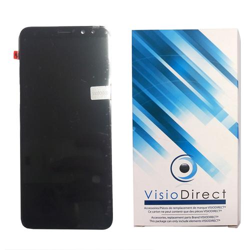 Visiodirect® Ecran Complet Pour Huawei Mate 10 Lite 5.9" Telephone Portable Noir Vitre Tactile + Ecran Lcd