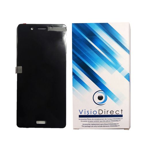 Visiodirect® Ecran Complet Pour Nokia 8 5.3" Telephone Portable Noir Vitre Tactile + Ecran Lcd