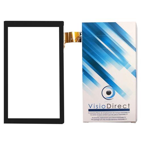 Visiodirect® Vitre Ecran Tactile Pour Takara Mid211h 10.1" Ytg-C10045-F1 Fm103301ka Tablette Noir