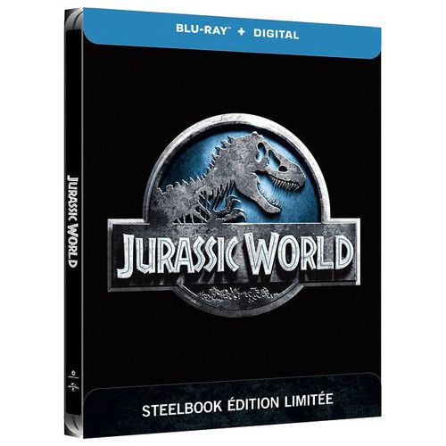 Jurassic World - Édition Steelbook Blu-Ray + Digital Hd