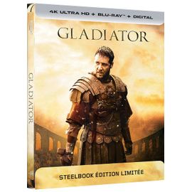 Gladiator - 4k Ultra Hd + Blu-Ray + Blu-Ray Bonus - Édition Boîtier Steelbook