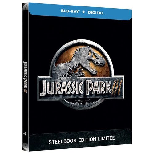 Jurassic Park Iii - Édition Steelbook Blu-Ray + Digital Hd