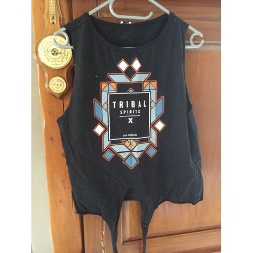 T-Shirt Pimkie T L Noir Comme Neuf