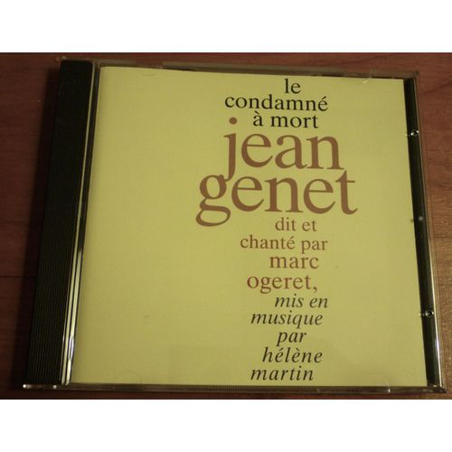 Le Condamné À Mort Jean Genet - Epm 1993