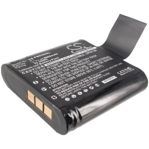 Batterie de rechange 8800 mAh/32,56 Wh compatible avec Pure Evoke D6, Evoke F4, Jongo S3, Jongo S340b, Sensia 200D Connect, F1