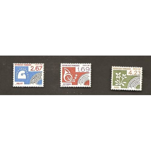 Timbres Préoblitérés