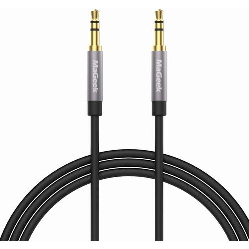 C?ble Audio Auxiliaire de 3,5 mm (2,0 m?tres) Long C?ble audio st?r?o M?le vers M?le pour les ?couteurs Beats, iPhone, iPod, iPad, Autoradio, Cha?ne St?r?o, etc. (Noir)