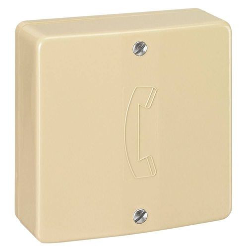 Legrand 034206 - Réglette d'appartement téléphonique 12 plots - pour dérivation - pose encastrée