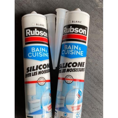 Vends deux produits silicone blanc cuisine salle de bain de marque Rubson neuf 