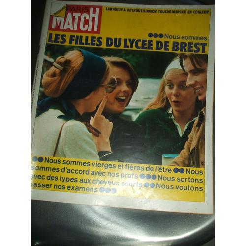 Paris Match 1253- Mercckx En Couleurs -La Donation Kaganovitch- Nixon Et Le Scandale Watergate -