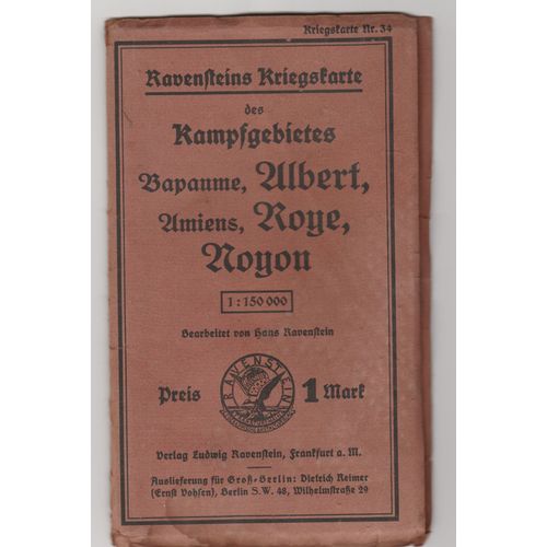 Ravensteins Kriegkarte