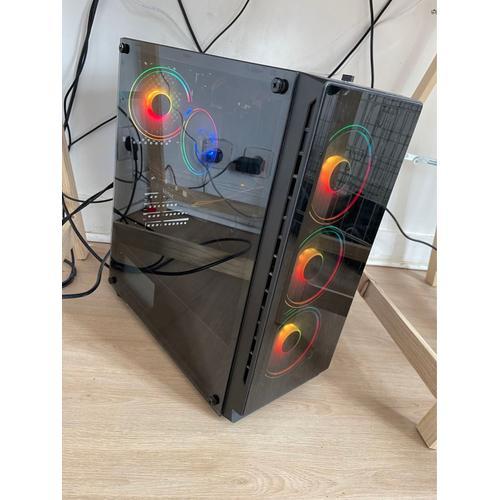 Pc Gamer AMD ryzen 7-2700x - 3.7 Ghz - Ram 16 Go - DD 500 Go