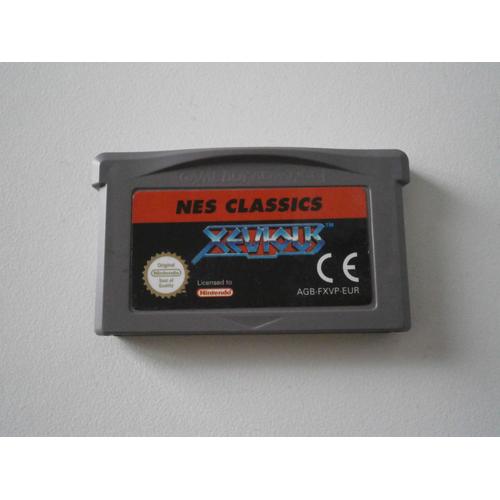 Xevious Nes Classics Game Boy Advance