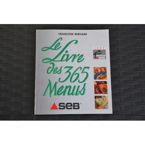 Le Livre Des 365 Menus