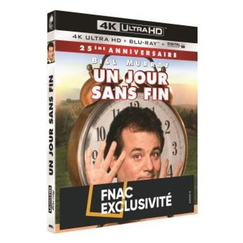 Un Jour Sans Fin - 4k Ultra Hd + Blu-Ray + Digital Ultraviolet - 25ème Anniversaire - Exclusivité Fnac