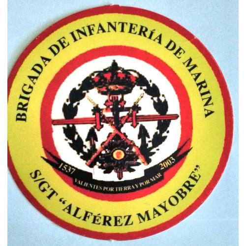 Autocollant De La Brigade D'nfanterie De Marine Espagnole