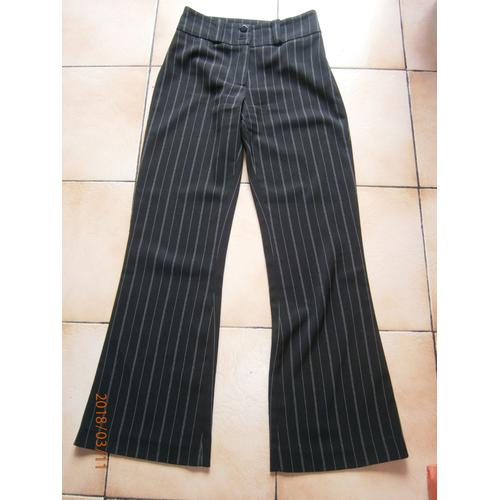 Pantalon Pecca Polyester 36 Noir