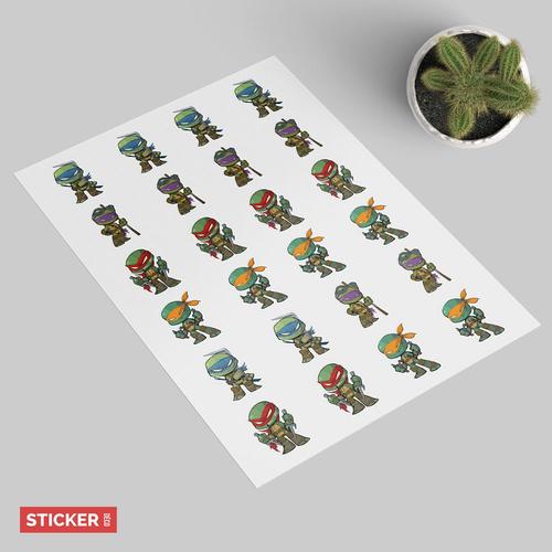 Sticker Tortues Ninja