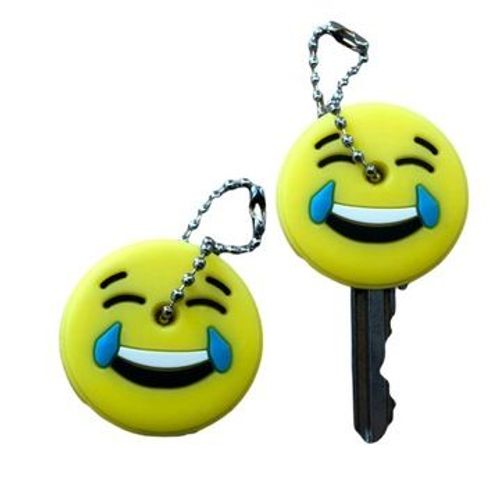 HOUSSE EN SILICONE POUR CLÉS MARQUEUR PORTE-CLÉS POUR ENFANT EMOJI LOL YSK940
