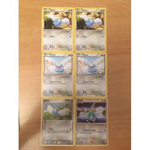 6x Tylton (Pokemon)