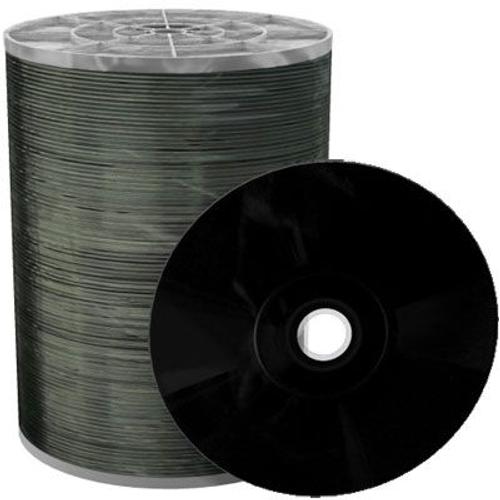 CD-R 52x, face gravable Noire, 100 pièces en shrink