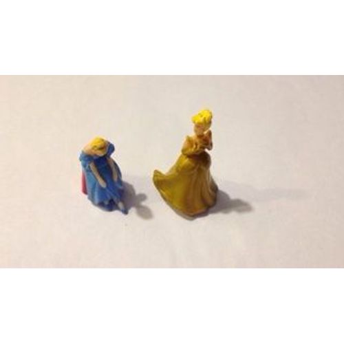 2 Figurines Dinsey Cendrillon