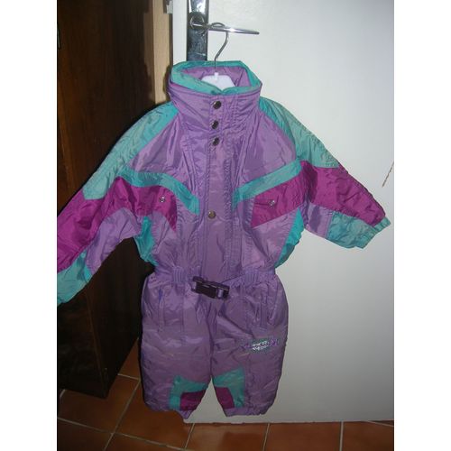 Combinaison Ski Kiabi À Capuche Polyamide 3 Ans Multicolore