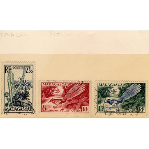 Timbres-Poste De Madagascar (Flore Et Faune)