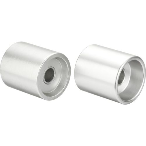 Vigor Paire de roues avant pour cric de service hydraulique en aluminium V2481 - V2631