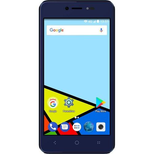 Konrow Easy Feel - Android 7.0 - 4G - Ecran 5'' - Double Sim - 16Go, 1Go RAM - Bleu