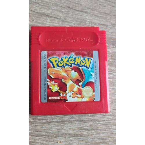 Jeu Game Boy Pokémon Rouge