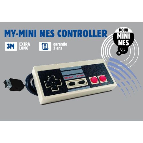Manette Compatible Mini Nes Avec Câble De 3m