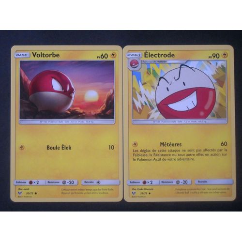 Légendes Brillantes - Voltorbe (30) + Electrode (31/73)