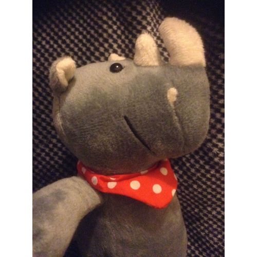 Peluche Kinder Rhinocéros Ferrero