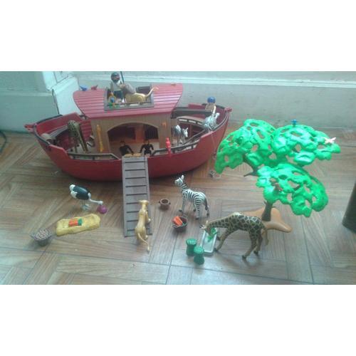 playmobil Bateau + animaux et personnage Arche de Noé