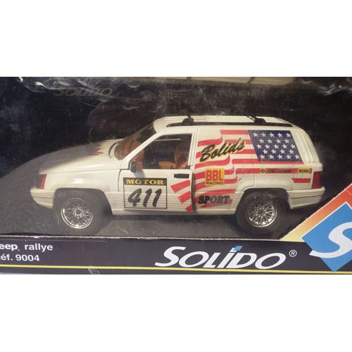 Solido 9004 - Jeep Rallye #411 1:18-Solido