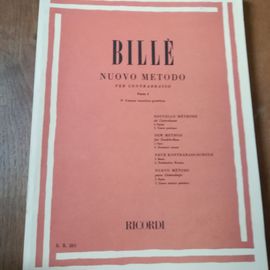 Billè, Méthode De Contrebasse