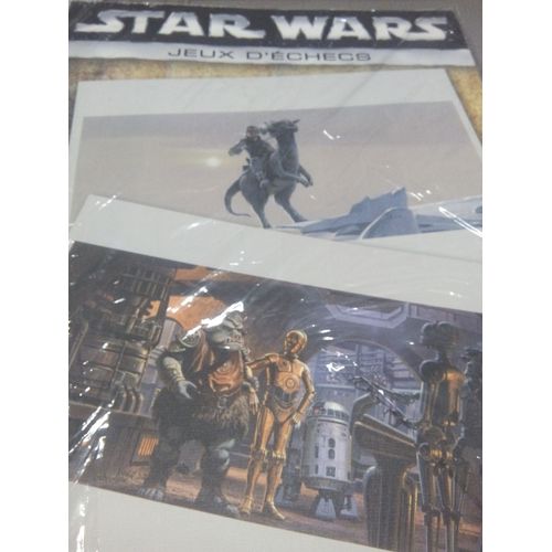 3 Planches Dessin Star Wars - Collection Jeux D'Échecs Altaya 2011