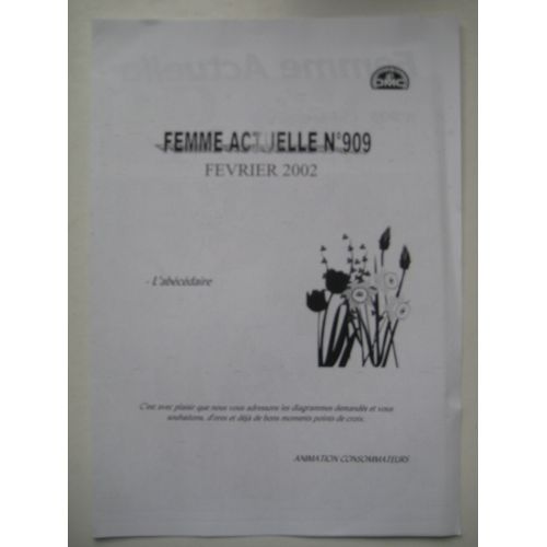 Femme Actuelle 909 : L'Abecedaire