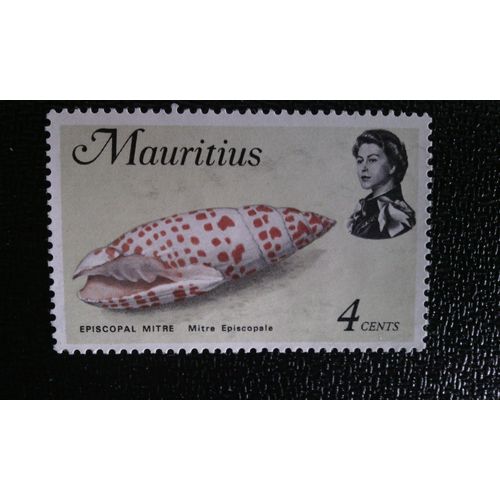 Timbre Ile Maurice ( Yt 331 ) 1969 Mitre Épiscopale (Mitra Episcopalis)