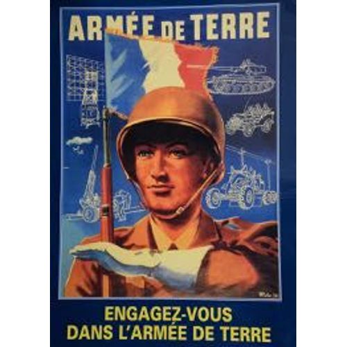 Affiche Armée De Terre