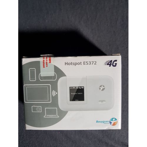 hotspot 4g huawei E5372 Bouygues