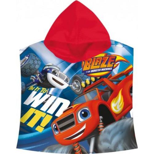 Poncho - Serviette De Bain Flamme De Cars