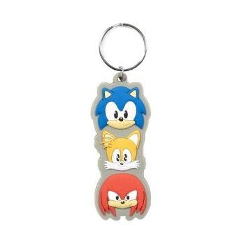 Sonic Tails Knuckles L'echidna Porte-Clés En Caoutchouc Pour Enfants Ysk1808