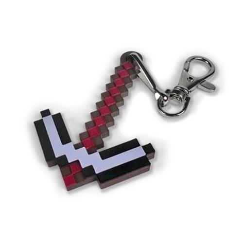 Porte-clés KAJAWIS pour enfants dans le style de Minecraft pioche cadeau BIO YSK1801