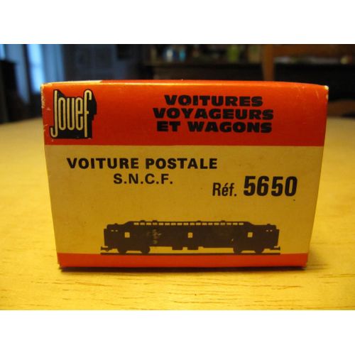 Voiture Postale Sncf Jouef Ref 5650-Jouef