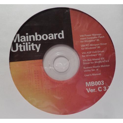 Mainboard Utility Cd Software Mb003 - Version C 3.3