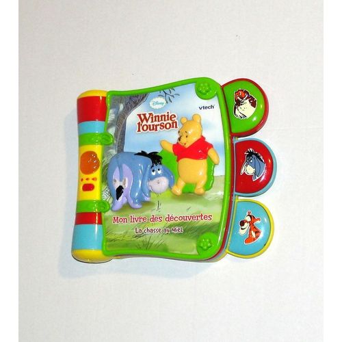 Vtech Livre Interactif Winnie L'ourson : Mon Livre Des Découvertes - La Chasse Au Miel